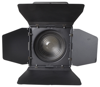 LED Fresnel 200W RGBL Stage Spot with Barn Door